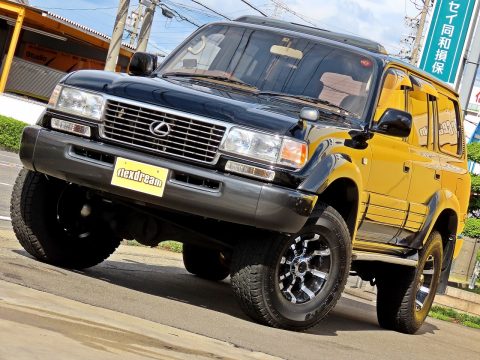 ランクル８０　ＶＸ－ＬＴＤ ＬＸ４５０仕様 最終モデル ブラック ２インチリフトアップ 2